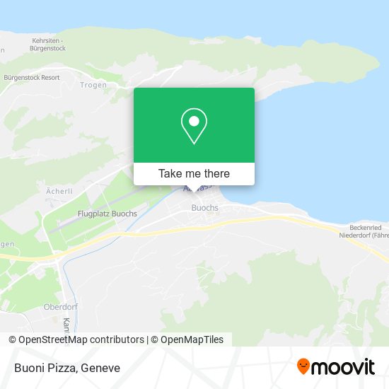 Buoni Pizza map