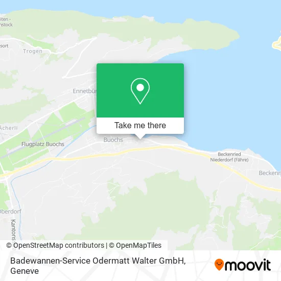 Badewannen-Service Odermatt Walter GmbH map
