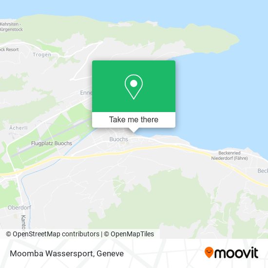 Moomba Wassersport map