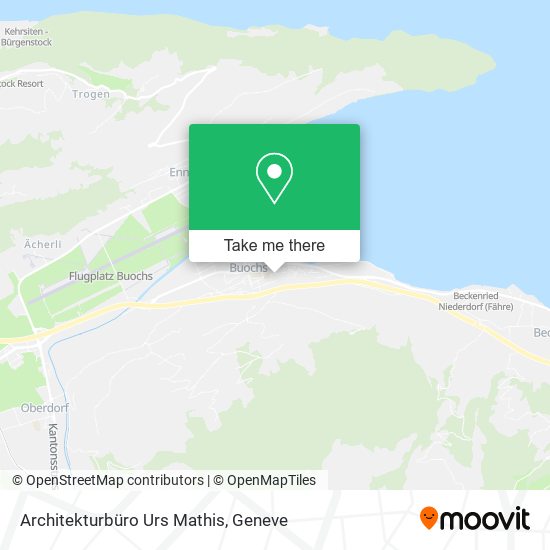 Architekturbüro Urs Mathis map