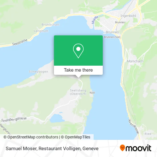 Samuel Moser, Restaurant Volligen map