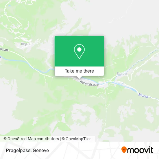 Pragelpass map
