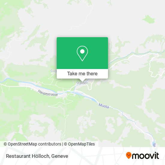 Restaurant Hölloch map