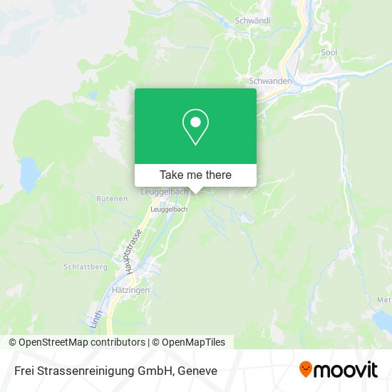 Frei Strassenreinigung GmbH map