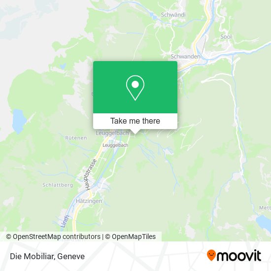 Die Mobiliar map