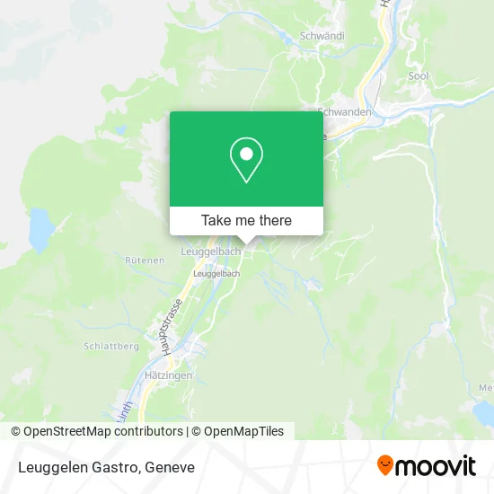 Leuggelen Gastro map