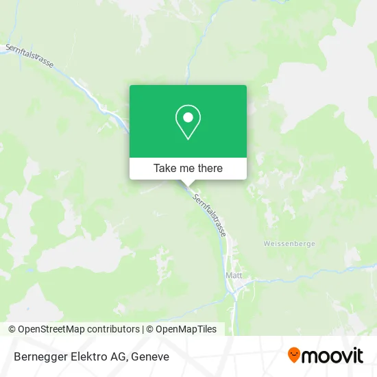 Bernegger Elektro AG map