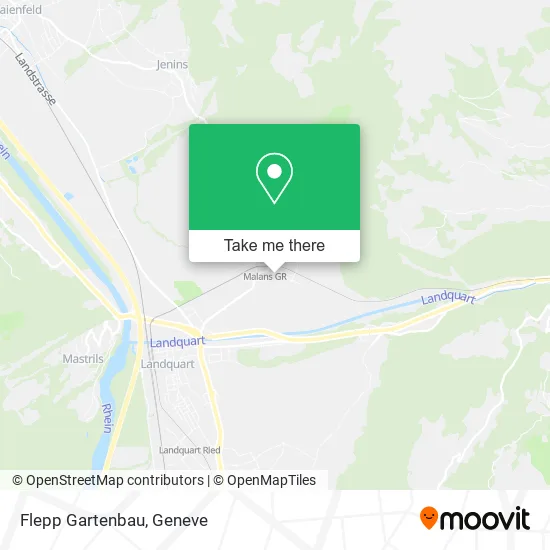 Flepp Gartenbau map