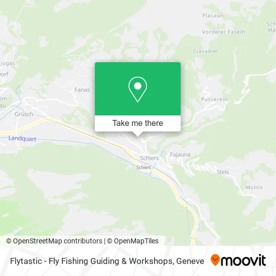 Flytastic - Fly Fishing Guiding & Workshops map