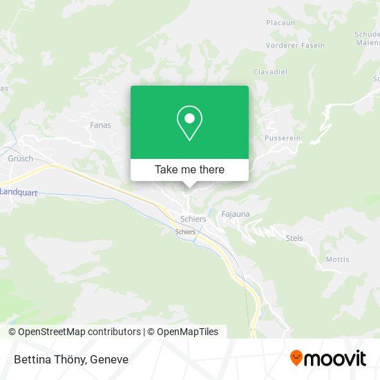 Bettina Thöny map