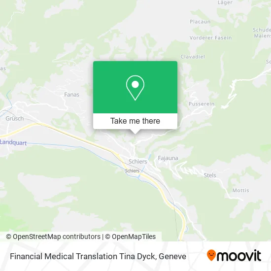 Financial Medical Translation Tina Dyck map