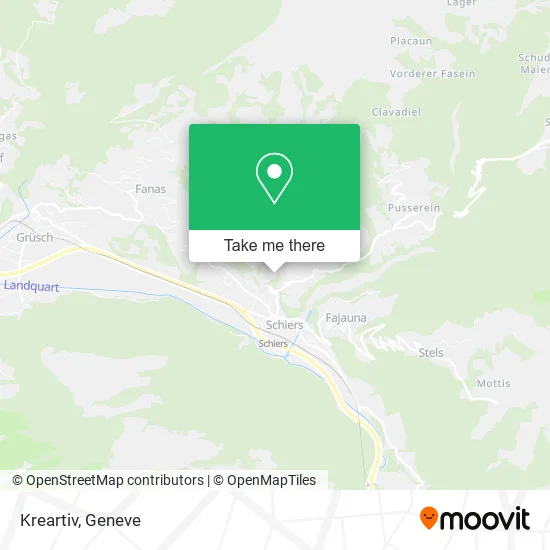 Kreartiv map