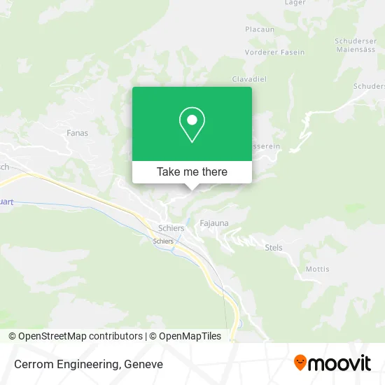 Cerrom Engineering map