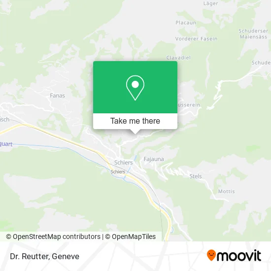 Dr. Reutter map