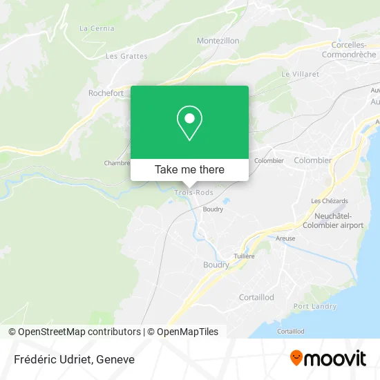 Frédéric Udriet map