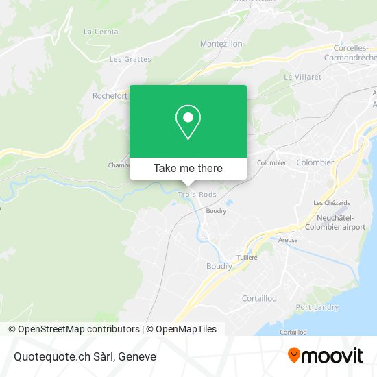 Quotequote.ch Sàrl map