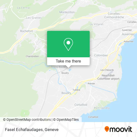 Fasel Echafaudages map