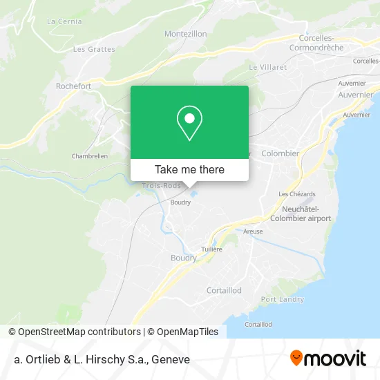 a. Ortlieb & L. Hirschy S.a. map