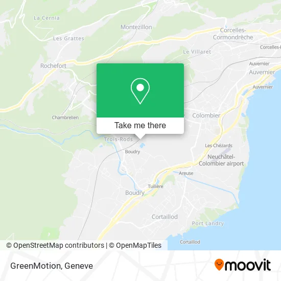 GreenMotion map