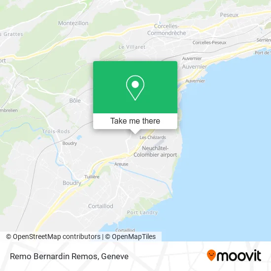 Remo Bernardin Remos map
