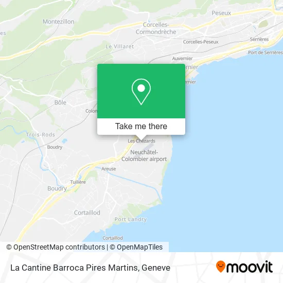 La Cantine Barroca Pires Martins map