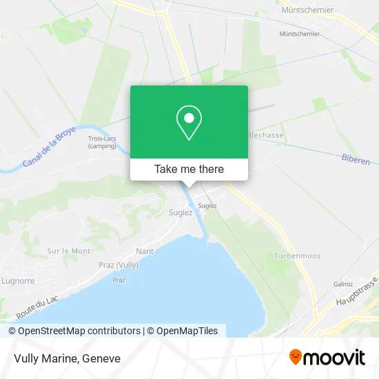 Vully Marine map