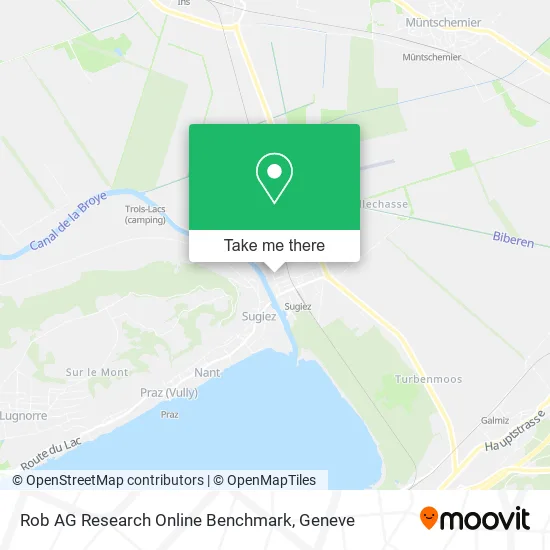 Rob AG Research Online Benchmark map
