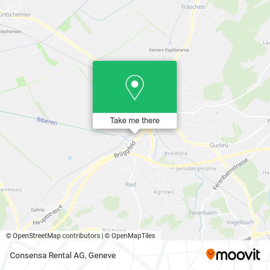 Consensa Rental AG map