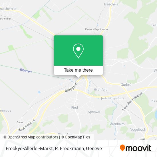Freckys-Allerlei-Markt, R. Freckmann map