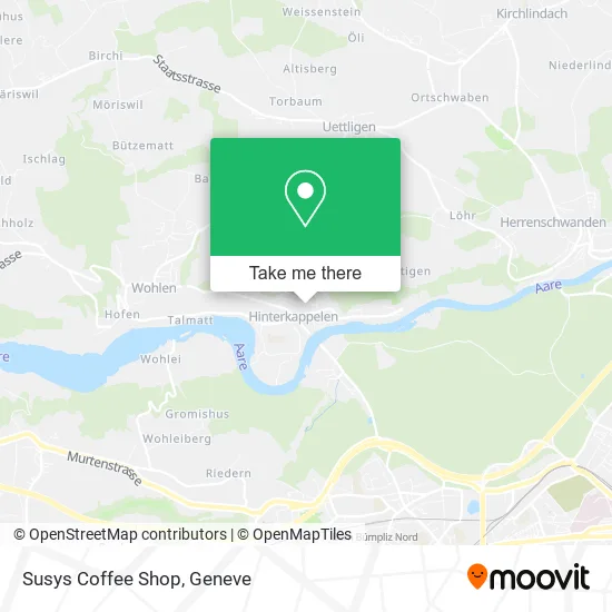 Susys Coffee Shop map
