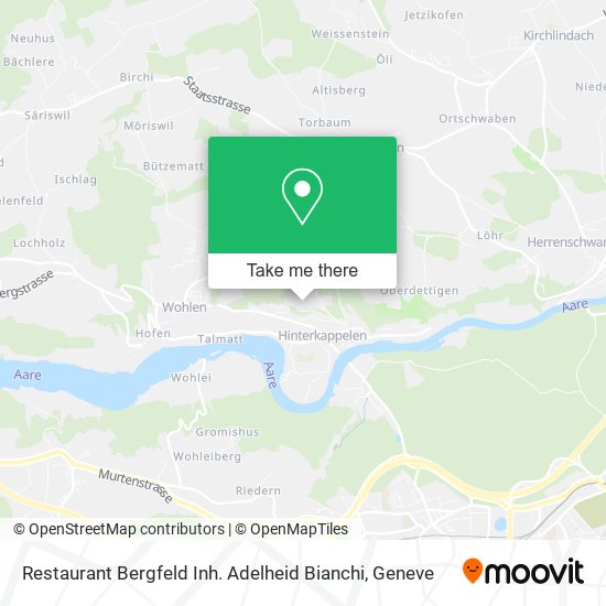 Restaurant Bergfeld Inh. Adelheid Bianchi map