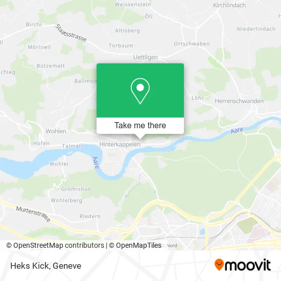 Heks Kick map