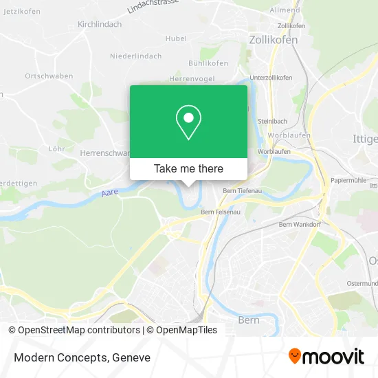 Modern Concepts map