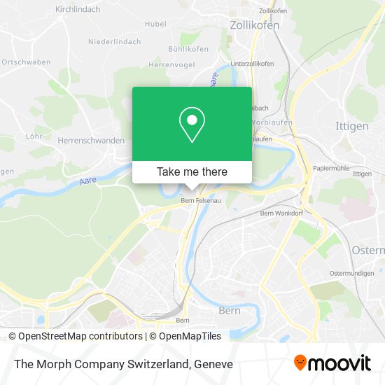 The Morph Company Switzerland map