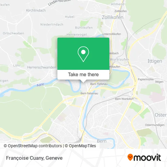 Françoise Cuany map