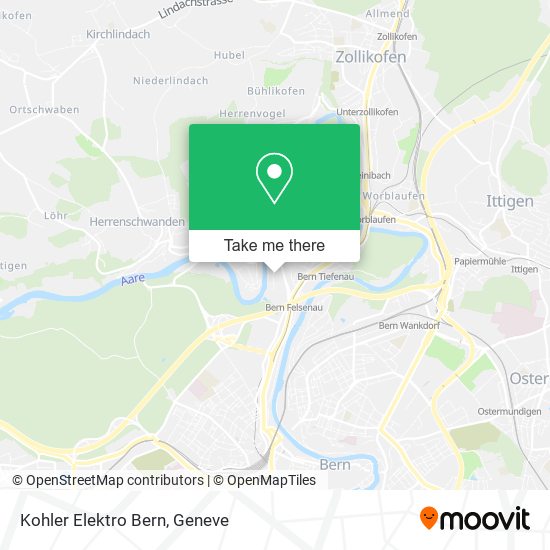 Kohler Elektro Bern map