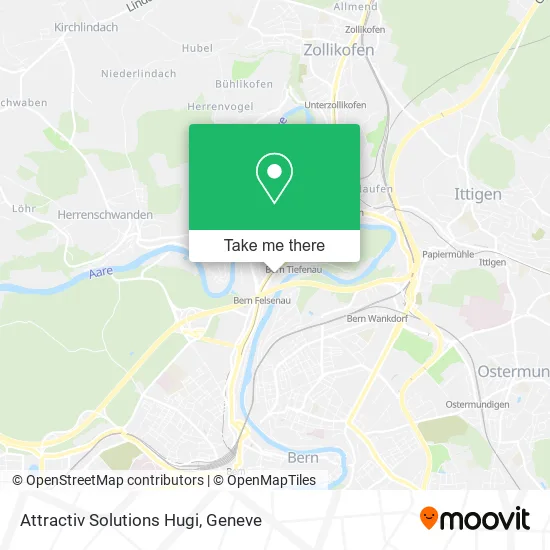 Attractiv Solutions Hugi map