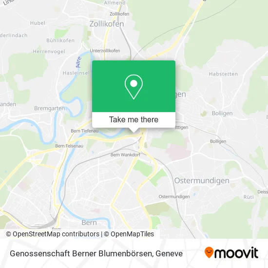 Genossenschaft Berner Blumenbörsen map