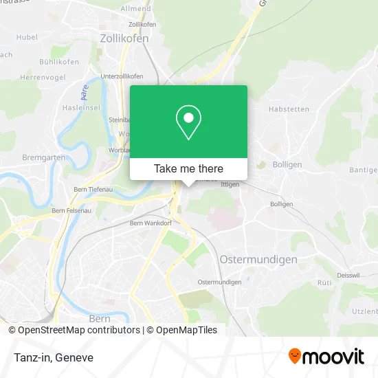 Tanz-in map