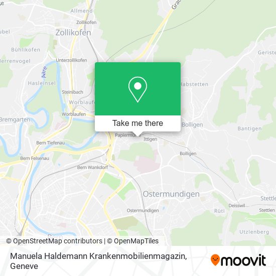Manuela Haldemann Krankenmobilienmagazin map