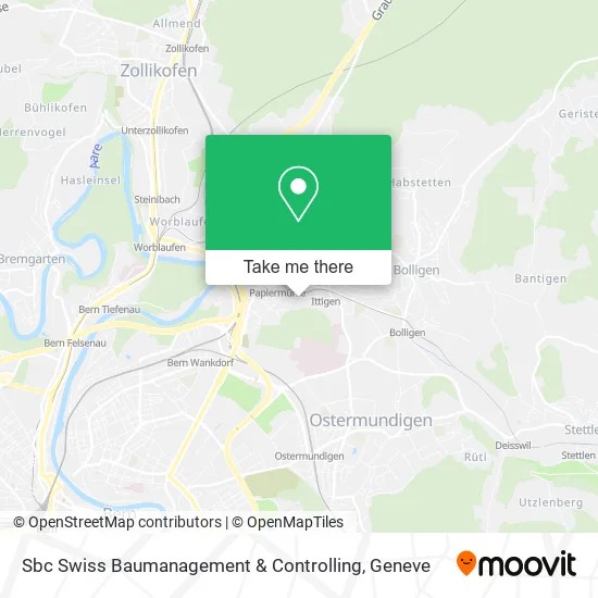 Sbc Swiss Baumanagement & Controlling map