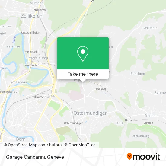 Garage Cancarini map