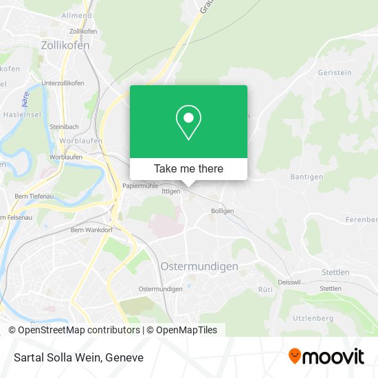 Sartal Solla Wein map