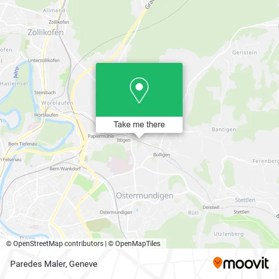 Paredes Maler map