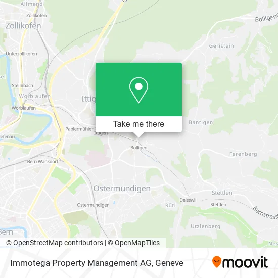 Immotega Property Management AG map