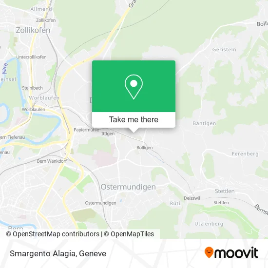 Smargento Alagia map