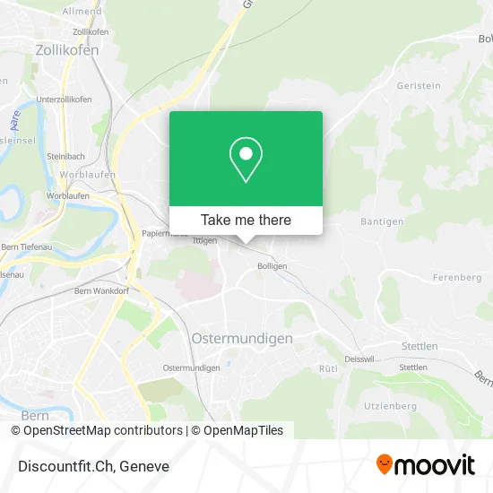 Discountfit.Ch map