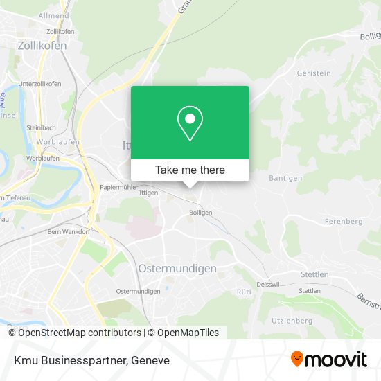 Kmu Businesspartner map