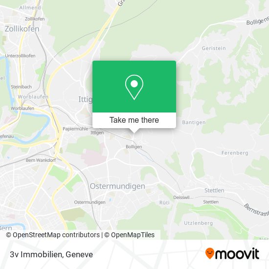 3v Immobilien map