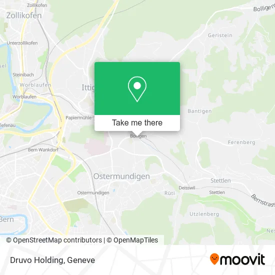 Druvo Holding map